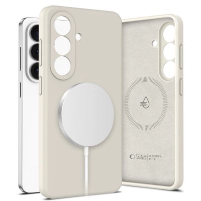 Tech-Protect Silikon-MagSafe-Hülle für Samsung Galaxy S26+ - Beige