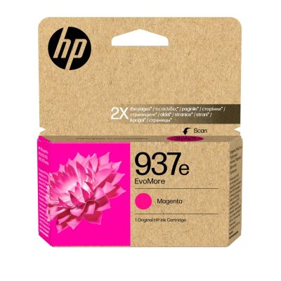 17. HP Original Magenta Tinte 937e EvoMore