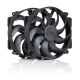 NOCTUA 140-mm-Lüfter NF-A14x25r G2 PWM Sx2 PP Chromax Schwarz
