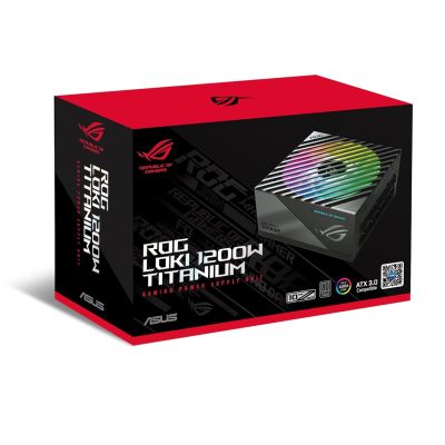 21. ASUS ROG -LOKI-1200T-SFX-L-GAMING Netzteilmodul 1200 W 20+4 Pin ATX Schwarz, Silber