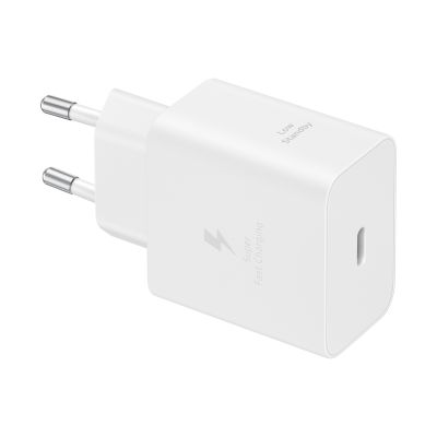 2. Samsung T4511 PD 45W Ladegerät mit USB-A / USB-C 5A Kabel, Weiß