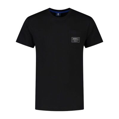 Rogelli Herren-T-Shirt mit Logo, schwarz, Größe XL