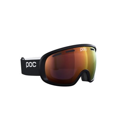 6. POC Fovea Skibrille Schwarz Kat.2