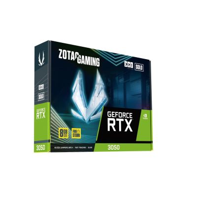 2. ZOTAC GAMING GeForce RTX 3050 ECO SOLO 8GB Grafikkarte