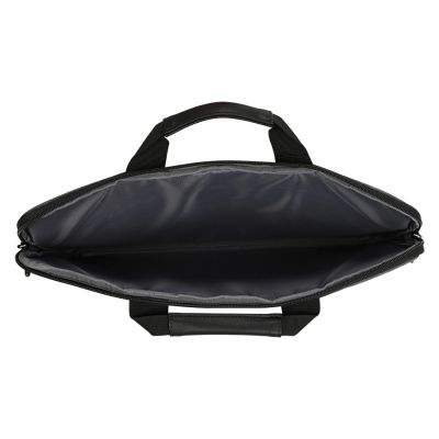 3. Wozinsky WTL-15 15,6"-Laptoptasche mit Griff und Metallreißverschluss – Grau