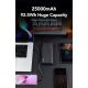 10. VEGER TC130 Powerbank Lithium-Ionen (Li-Ion) 25000 mAh Schwarz