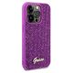 4. Guess Disco Metal Script Hülle für iPhone 14 Pro – Fuchsia
