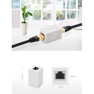 4. Ugreen Stecker Netzwerkkabelstecker RJ45 Netzwerkstecker weiß (NW114 20311)