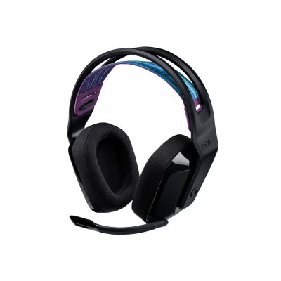 Logitech G G535 Kabelloses Gaming-Headset mit Bügel, Schwarz