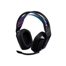 Logitech G G535 Kabelloses Gaming-Headset mit Bügel, Schwarz