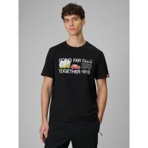 Herren-T-Shirt mit Aufdruck, regulär, Größe 4F 4FRSS26TTSHM3810-20S