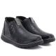 8. Bequeme schwarze Damen-Ankle-Boots Potocki 25-90349