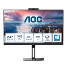 AOC V5 24V5CW Computermonitor 60,5 cm (23,8") 1920 x 1080 px Full HD LED Schwarz