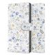 2. Tech-Protect Brieftaschenhülle für Samsung Galaxy A57 5G – Bunte Blumen