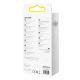 9. Baseus Dynamic Series 2,4A USB-A-Lightning-Kabel 1 m – weiß