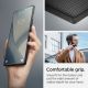 9. Spigen Liquid Air Hülle für Samsung Galaxy S22 Ultra – Mattschwarz
