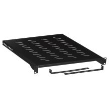 Regal für freistehende Lanberg AK-1005-B Schränke (500 mm; schwarz)