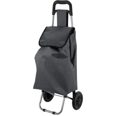 Einkaufswagen mit Gestell, 33 l, Grau
