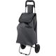 Einkaufswagen mit Gestell, 33 l, Grau