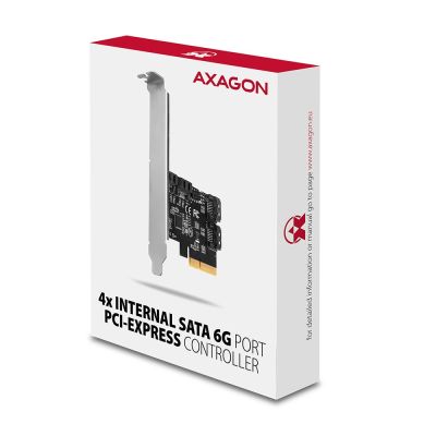 7. Axagon PCES-SA4X4 Interner SATA-Adapter
