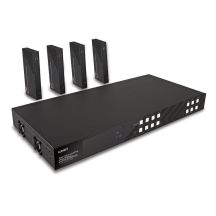 Lindy 38345 AV Extender AV-Sender und -Empfänger Schwarz