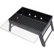 3. Faltbarer Garten- und Touristengrill 43x29x23cm