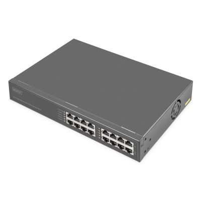 4. Digitus Injector 8-Port Gigabit Ethernet PoE+, 802.3bt, 250 W