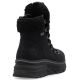 10. Wasserdichte, gefütterte Damen-Trekkingschuhe in Schwarz Rieker 48034-00