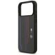6. BMW M Kevlar Lines & Logo MagSafe Case für iPhone 17 Pro Max – Schwarz