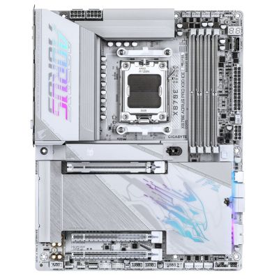 3. GIGABYTE X870E AORUS PRO X3D ICE AMD X870E Sockel AM5 ATX