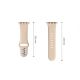 3. Tech-Protect Silikonarmband für Apple Watch 44 / 45 / 46 / 49 mm – Beige