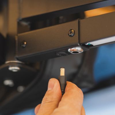 28. Selbsttragende Markise Offlander Batwing 270 M Sand Links 2M OFF_ACC_SIDE270_ML