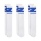 5. Nike Everyday Elevated Crew Socken, 3 Paar, Weiß und Blau, IM7949 904
