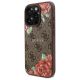 2. Guess GUHMP16XP4ROPEMCW iPhone 16 Pro Max 6,9" braun/braunes Hardcase 4G Flowers Print MagSafe
