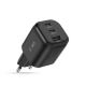 2. Tech-Protect NCA100W-GaN PD 3.2 100W / QC3.0 Wandladegerät – Schwarz