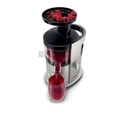 13. ELDOM Slow Juicer PJ350 250 W Schwarz Zwei Filter Neue Generation Schwerlastpresse