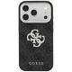 3. Guess 4G & Big Strass Logo Hülle für iPhone 17 Pro Max / 18 Pro Max - Schwarz