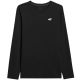 2. Herren Langarmshirt 4F M611 Tiefschwarz 4FWMM00TLONM611 Größe 20S