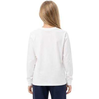 2. Langarm-T-Shirt 4F F460 für Mädchen, weiß, 4FJWMM00TLONF460, Größe 10S