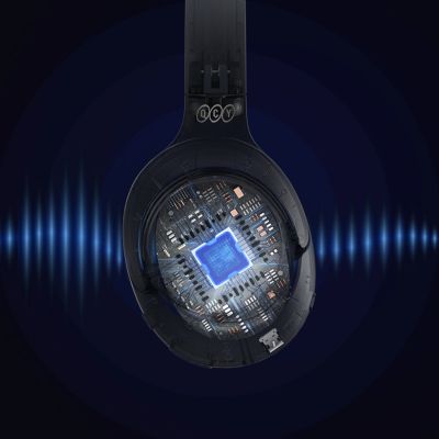 9. QCY H3 Over-Ear-Kopfhörer mit ANC und Bluetooth 5.4 – Schwarz