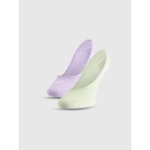 Lässige unsichtbare Damensocken (2er-Set) 4F 4FWMM00USOCF472-91S