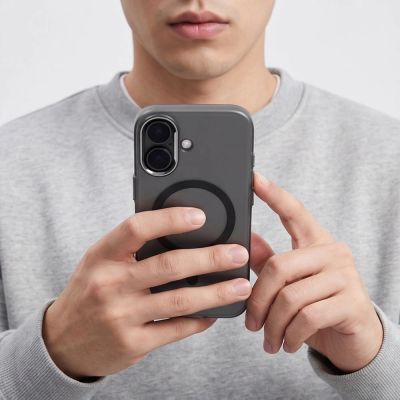 6. Tech-Protect MagZero MagSafe Hülle für iPhone 17 – mattschwarz
