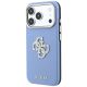 2. Guess Smooth & Big Strass Logo Hülle für iPhone 18 Pro / 17 Pro - Blau