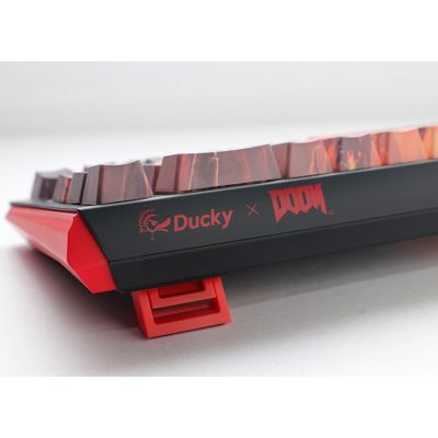 5. Ducky One 3 SF Doom Limited Edition Gaming USB QWERTY Tastatur Deutsch Multicolor