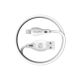 7. Dudao L4M USB-A - Micro-USB 2.4 A Kabel 1m - Weiß