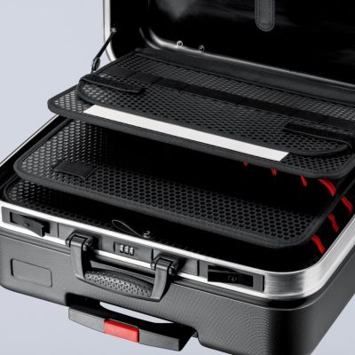 3. Knipex BIG Basic Move Werkzeugkasten Acrylnitril-Butadien-Styrol (ABS), Aluminium Schwarz