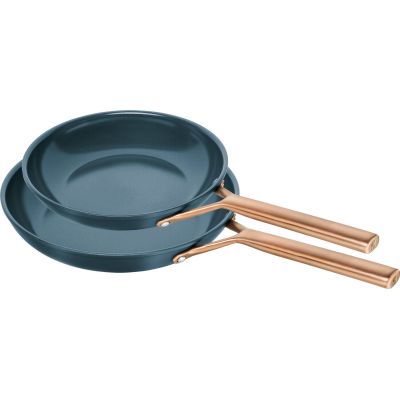 ZWILLING MILANO Set mit 2 blauen Bratpfannen
