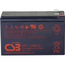 CSB-Batterie 12 V, 9 Ah, AGM | UPS12460F2 | 460 W