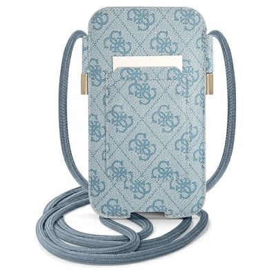 2. Guess Handtasche GUPHL4GDBL 6.7" Blau/Blau Hardcase 4G Stripe