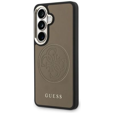 2. Guess MagSafe-Hülle mit perforiertem Logo für Samsung Galaxy S26 – Braun